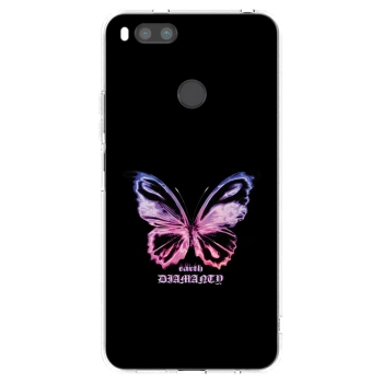 Picasee διαφανής θήκη σιλικόνης Xiaomi Redmi A1 - Diamanty Purple