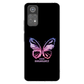 Picasee διαφανής θήκη σιλικόνης Xiaomi Redmi Note 11S 5G - Diamanty Purple