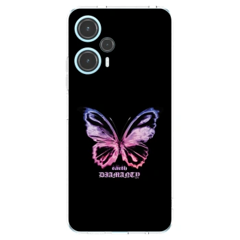 Picasee διαφανής θήκη σιλικόνης Xiaomi Poco F5 - Diamanty Purple