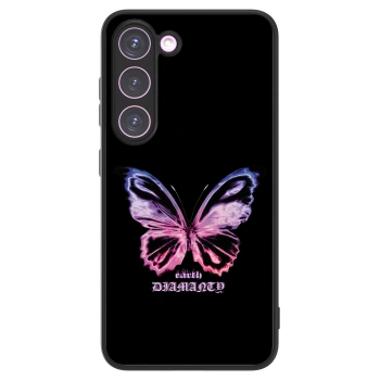 Picasee ULTIMATE CASE PowerShare για Samsung Galaxy S23 5G - Diamanty Purple