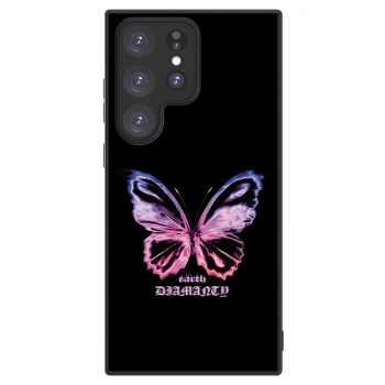 Picasee ULTIMATE CASE PowerShare για Samsung Galaxy S23 Ultra 5G - Diamanty Purple