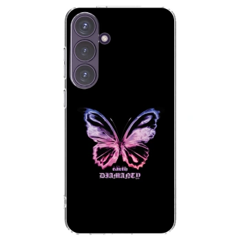 Picasee διαφανής θήκη σιλικόνης Samsung Galaxy S24+ S926B 5G - Diamanty Purple