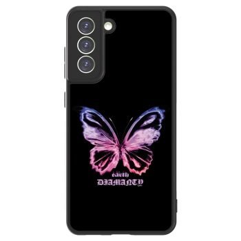 Picasee ULTIMATE CASE PowerShare για Samsung Galaxy S21 FE 5G - Diamanty Purple