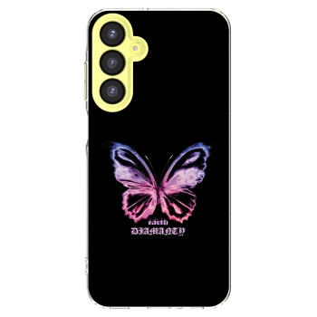 Picasee διαφανής θήκη σιλικόνης Samsung Galaxy A25 A256B 5G - Diamanty Purple