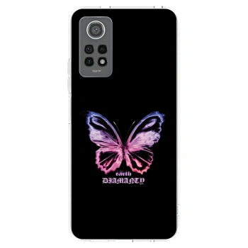 Picasee διαφανής θήκη σιλικόνης Xiaomi Redmi Note 12 Pro 4G - Diamanty Purple