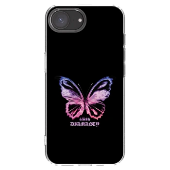 Picasee διαφανής θήκη σιλικόνης Apple iPhone 16e - Diamanty Purple