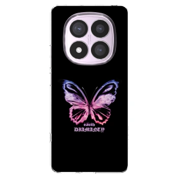 Picasee διαφανής θήκη σιλικόνης Xiaomi Redmi Note 14 Pro 4G - Diamanty Purple