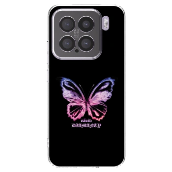 Picasee διαφανής θήκη σιλικόνης Xiaomi 15 - Diamanty Purple