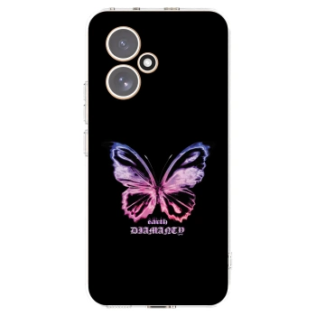 Picasee διαφανής θήκη σιλικόνης Honor 400 5G - Diamanty Purple