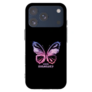 Picasee διαφανής θήκη σιλικόνης Apple iPhone 17 Pro - Diamanty Purple