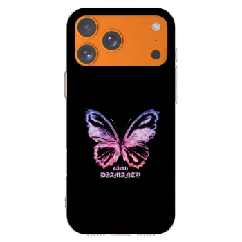 Picasee διαφανής θήκη σιλικόνης Apple iPhone 17 Pro Max - Diamanty Purple