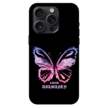 Θήκη για Apple iPhone 15 Pro - Diamanty Purple