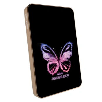 Powerbank με MagSafe 5 000 mAh Χρυσαφένιος - Diamanty Purple