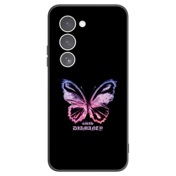 Picasee Μαύρη θήκη σιλικόνης για Xiaomi Redmi 15 5G - Diamanty Purple