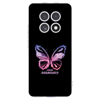 Picasee διαφανής θήκη σιλικόνης Xiaomi Redmi Note 15 - Diamanty Purple