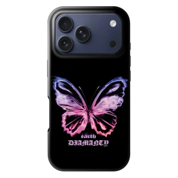 Θήκη για Apple iPhone 18 Pro - Diamanty Purple