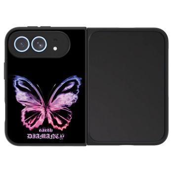 Θήκη για Apple iPhone Duo - Diamanty Purple