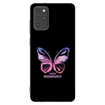Picasee διαφανής θήκη σιλικόνης Samsung Galaxy S20+ G985F - Diamanty Purple