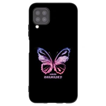 Picasee Μαύρη θήκη σιλικόνης για Huawei P40 Lite - Diamanty Purple