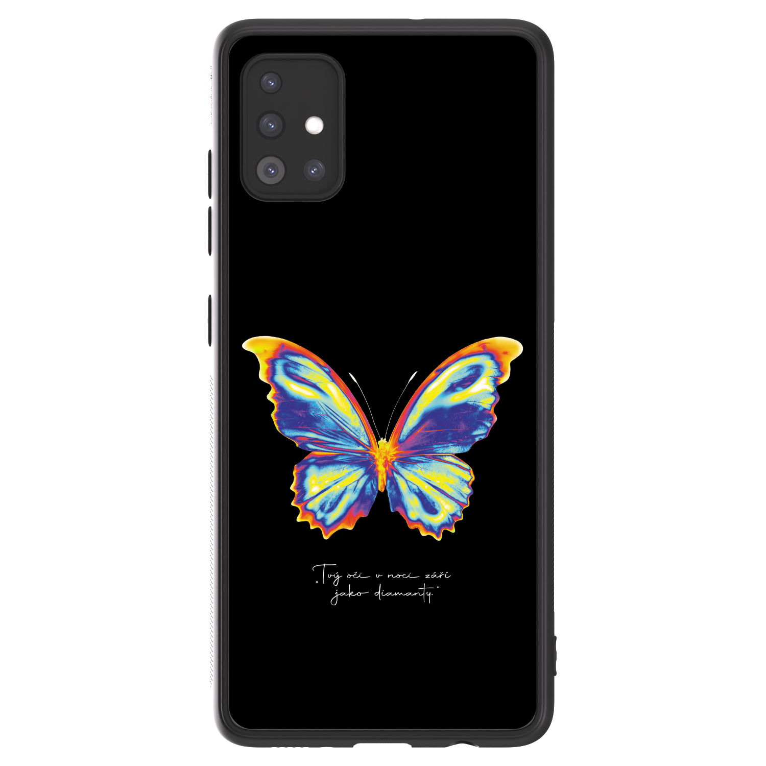 Picasee ULTIMATE CASE για Samsung Galaxy A51 A515F - Diamanty Black