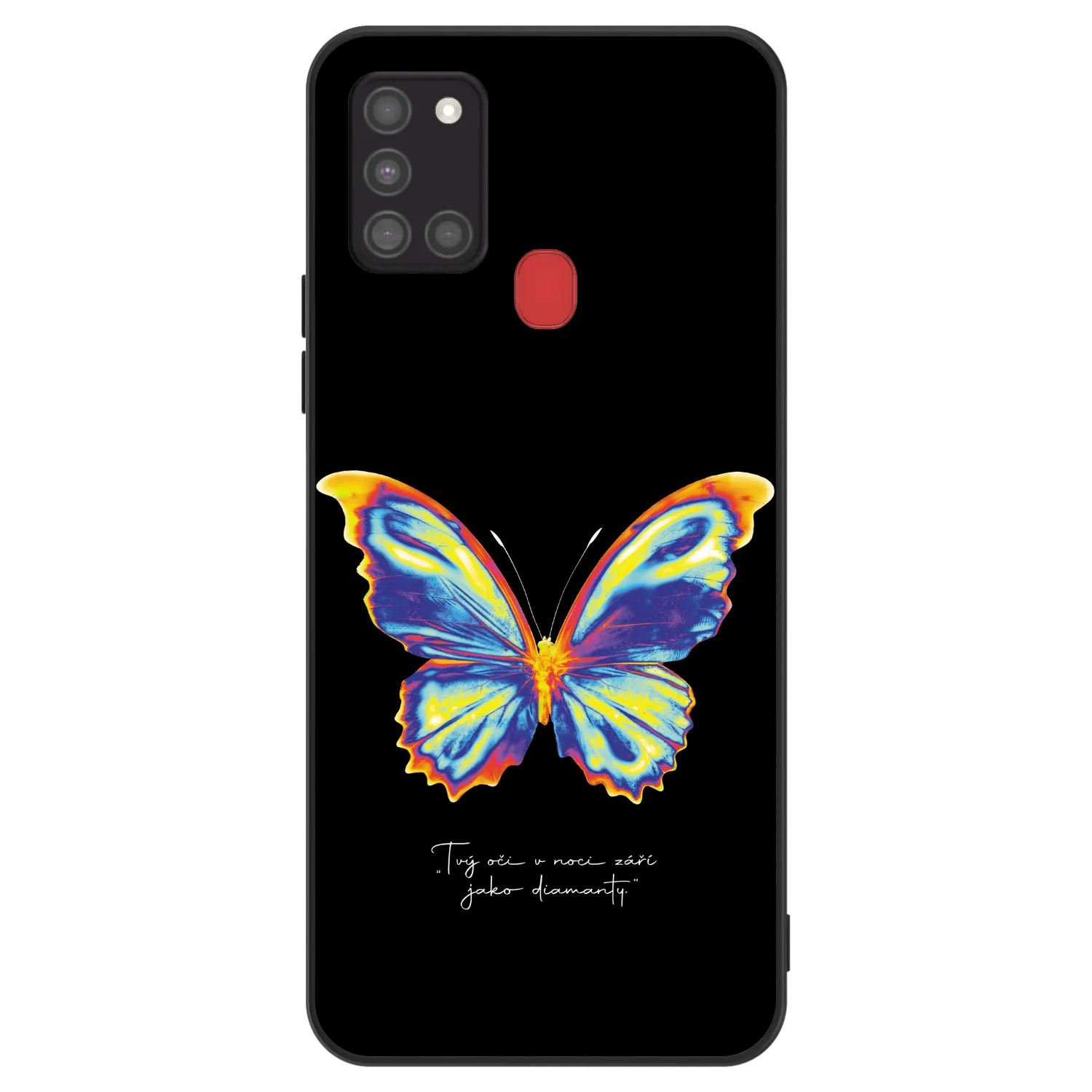 Picasee ULTIMATE CASE για Samsung Galaxy A21s - Diamanty Black