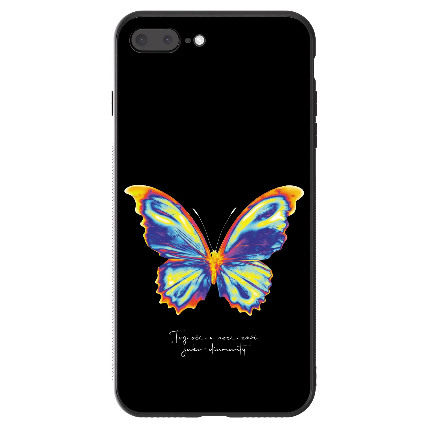 Picasee ULTIMATE CASE για Apple iPhone 7 Plus - Diamanty Black