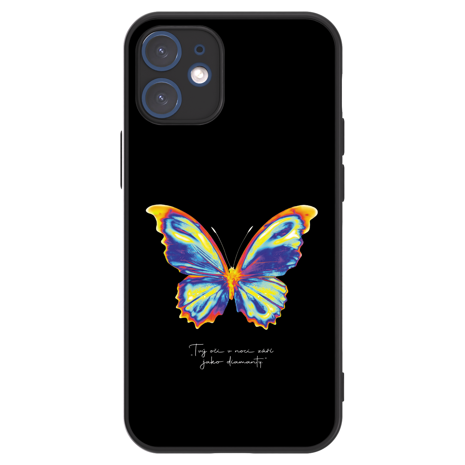 Picasee ULTIMATE CASE για Apple iPhone 12 mini - Diamanty Black
