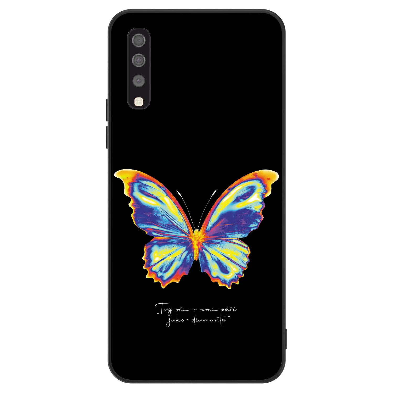 Picasee ULTIMATE CASE για Samsung Galaxy A70 A705F - Diamanty Black