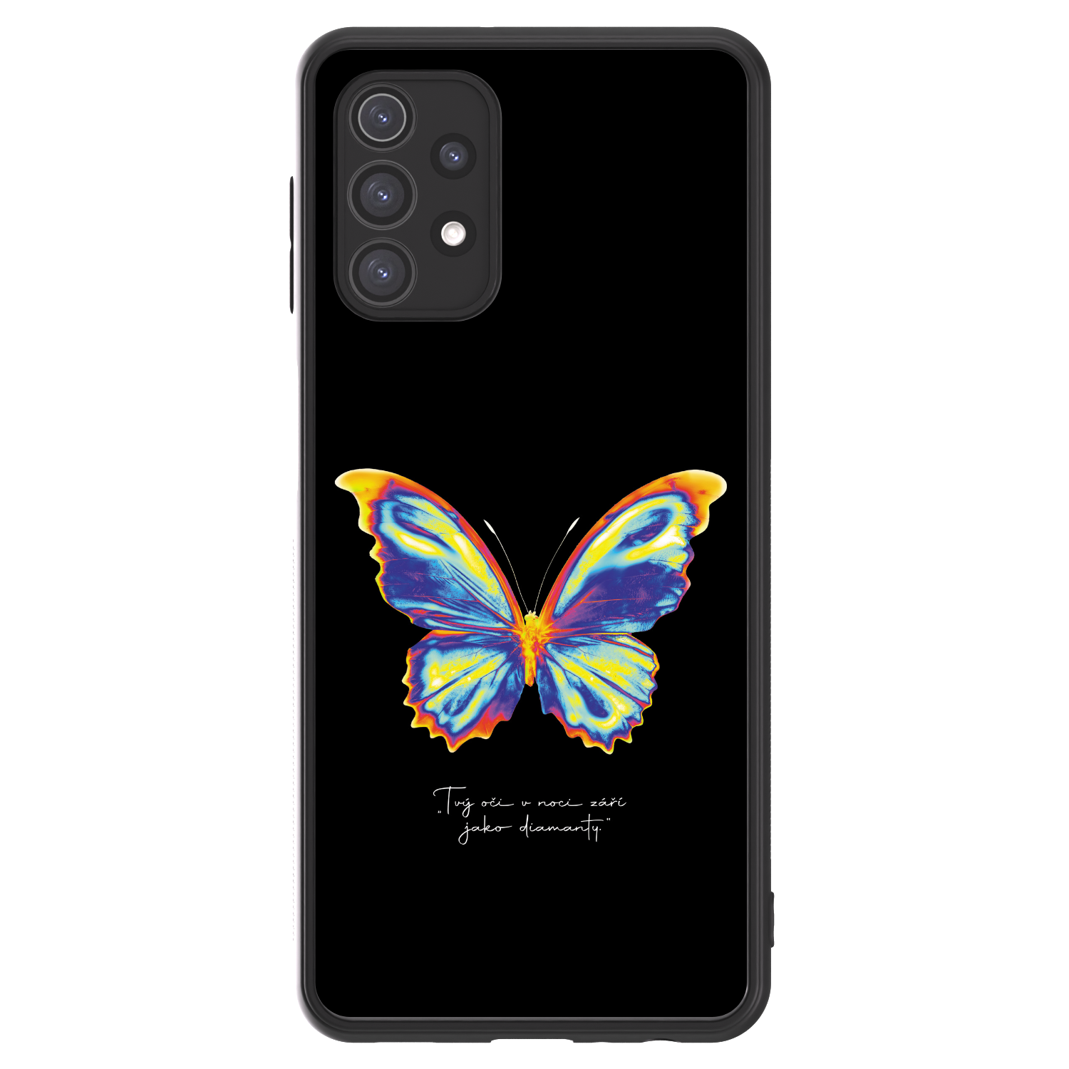 Picasee ULTIMATE CASE για Samsung Galaxy A32 5G A326B - Diamanty Black