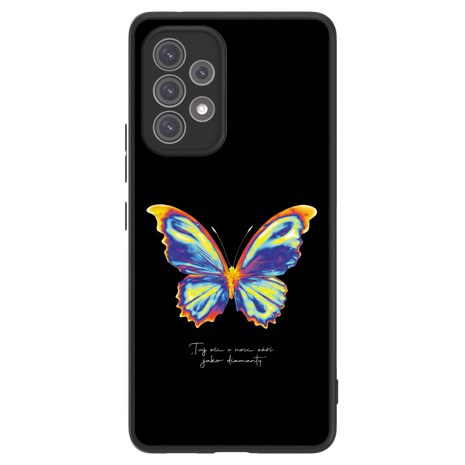 Picasee ULTIMATE CASE για Samsung Galaxy A52s 5G A528B - Diamanty Black