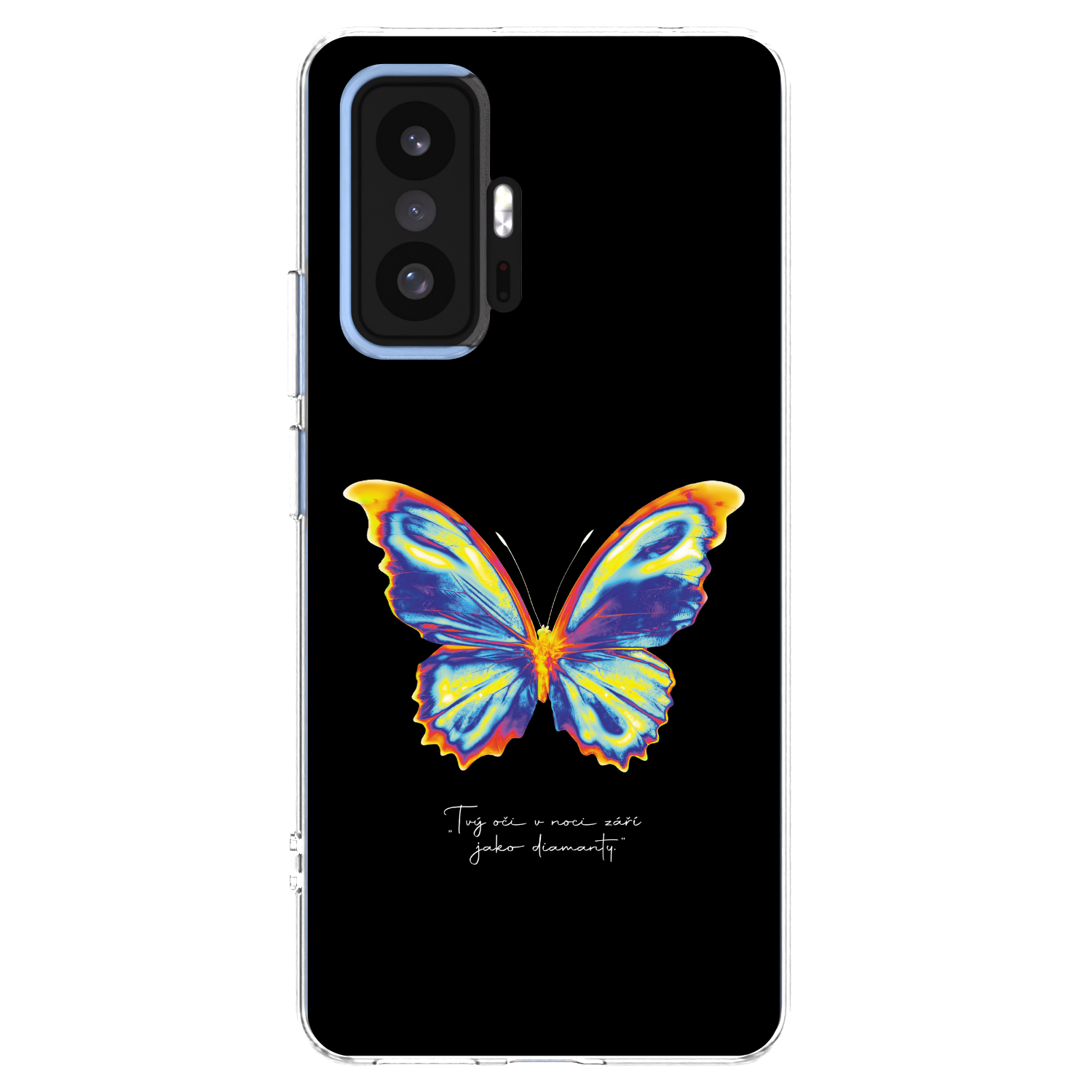 Picasee διαφανής θήκη σιλικόνης Xiaomi 11T - Diamanty Black