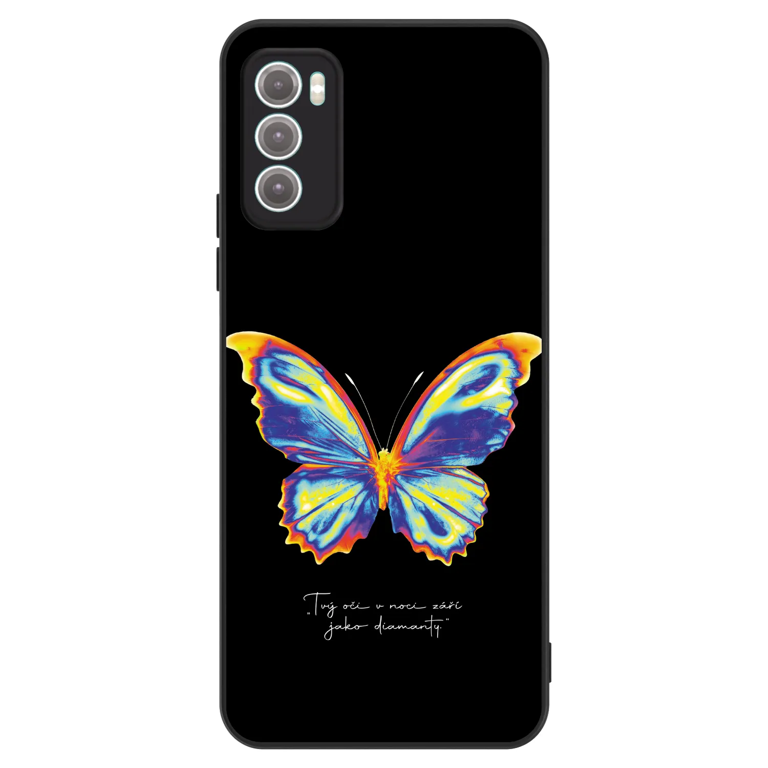 Picasee ULTIMATE CASE για Motorola Moto G60 - Diamanty Black