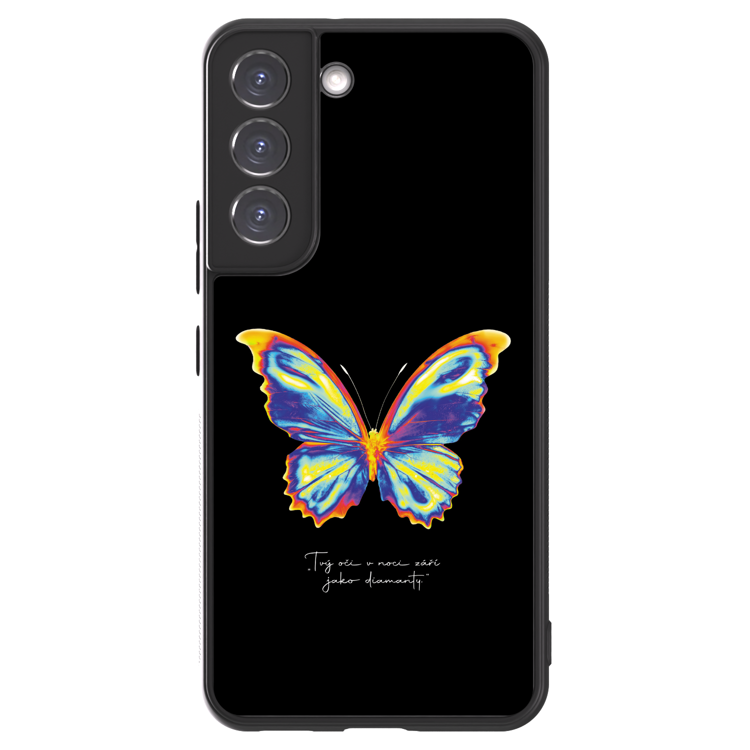 Picasee ULTIMATE CASE για Samsung Galaxy S22 5G - Diamanty Black