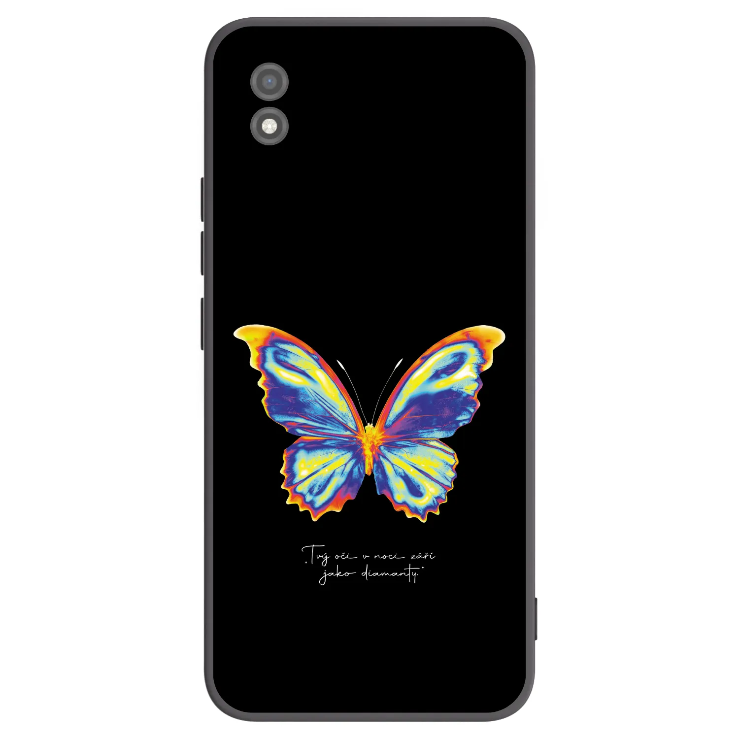 Picasee Μαύρη θήκη σιλικόνης για Realme C11 (2021) - Diamanty Black