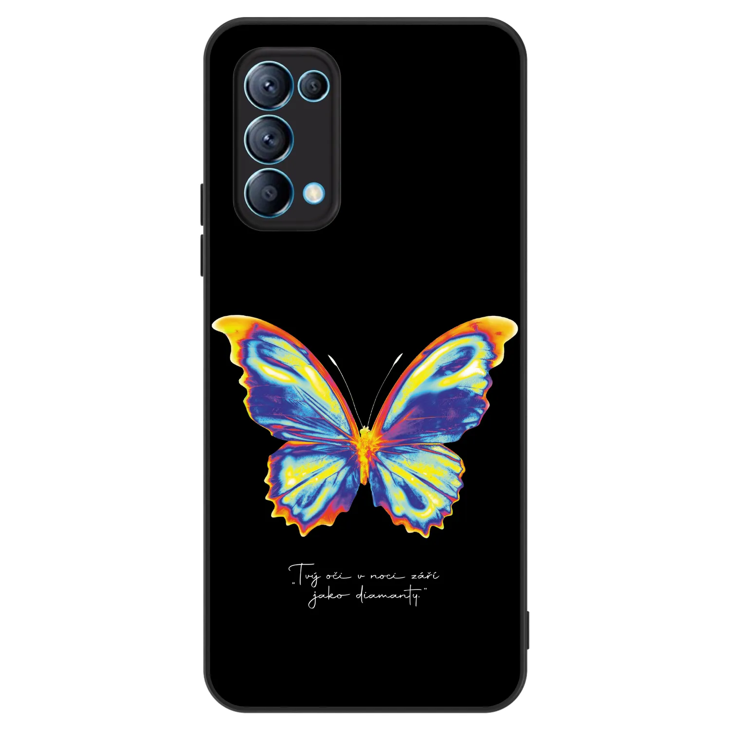 Picasee ULTIMATE CASE για OPPO Reno 5 5G - Diamanty Black