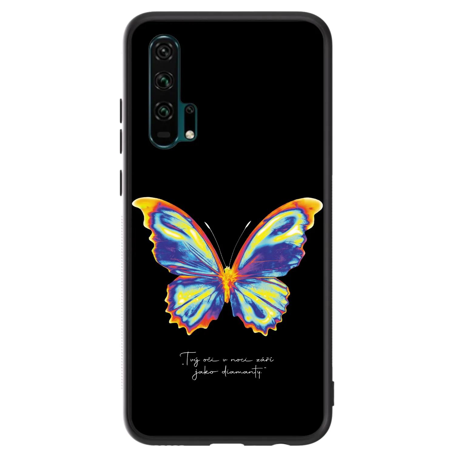 Picasee ULTIMATE CASE για Honor 20 Pro - Diamanty Black