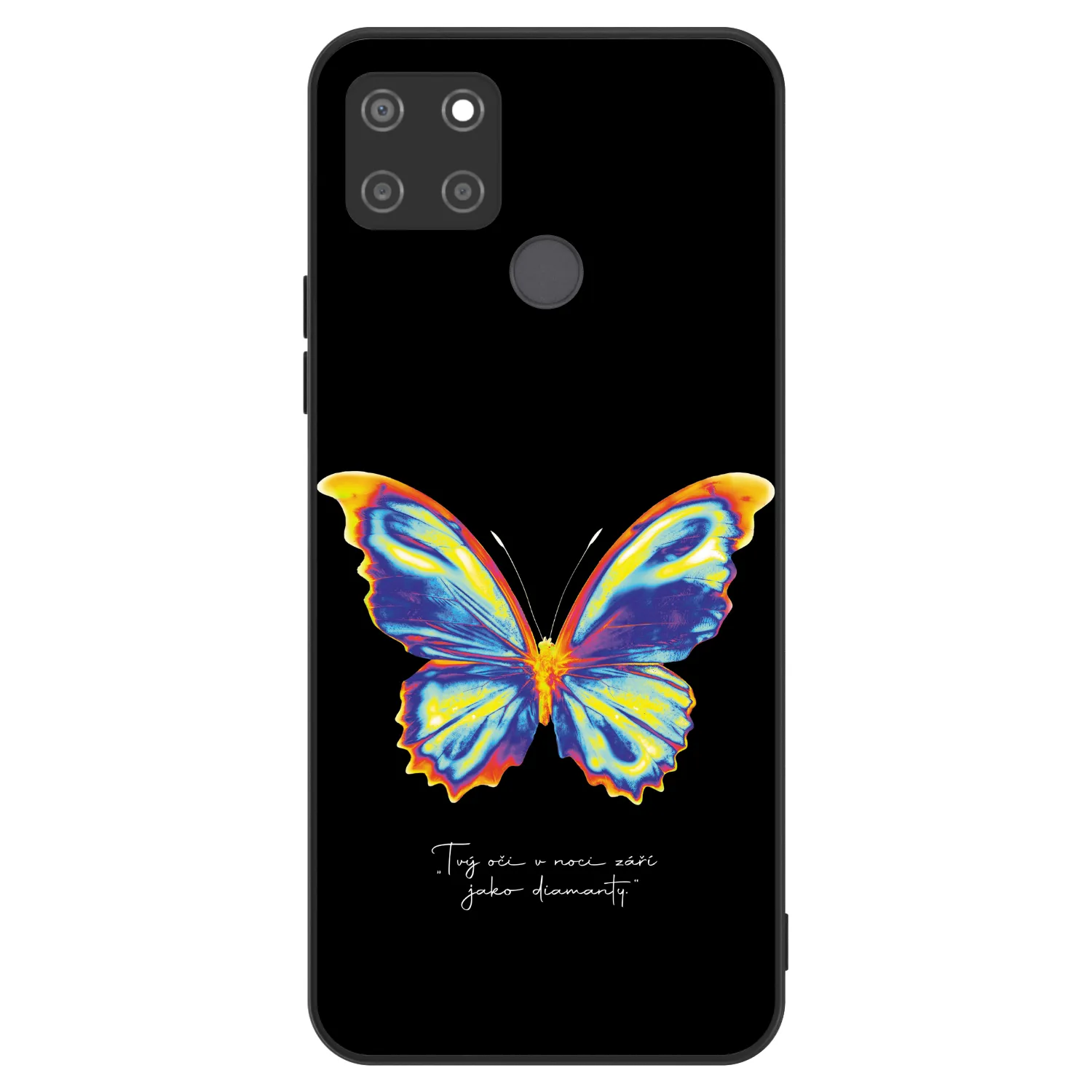 Picasee ULTIMATE CASE για Realme C21Y - Diamanty Black