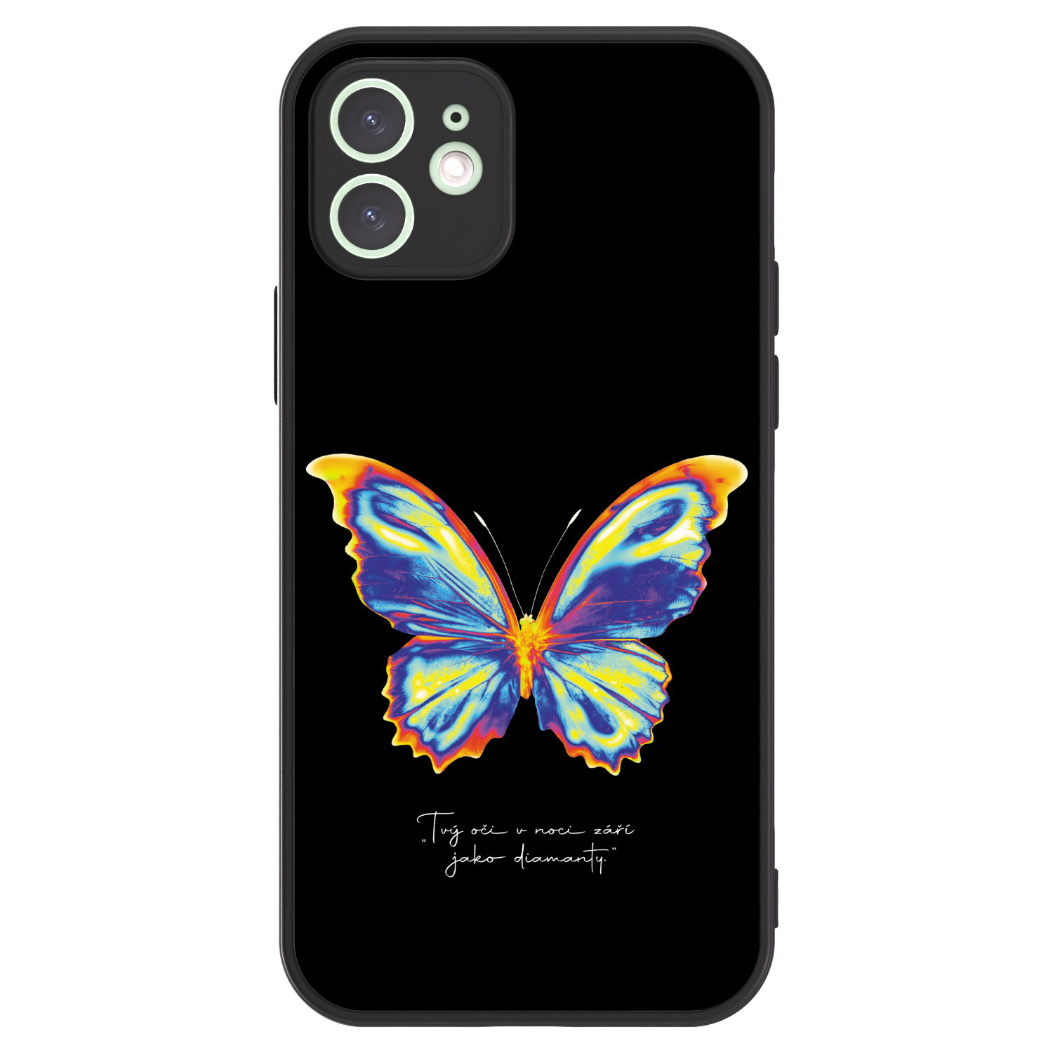 Picasee ULTIMATE CASE MagSafe pro Apple iPhone 12 - Diamanty Black