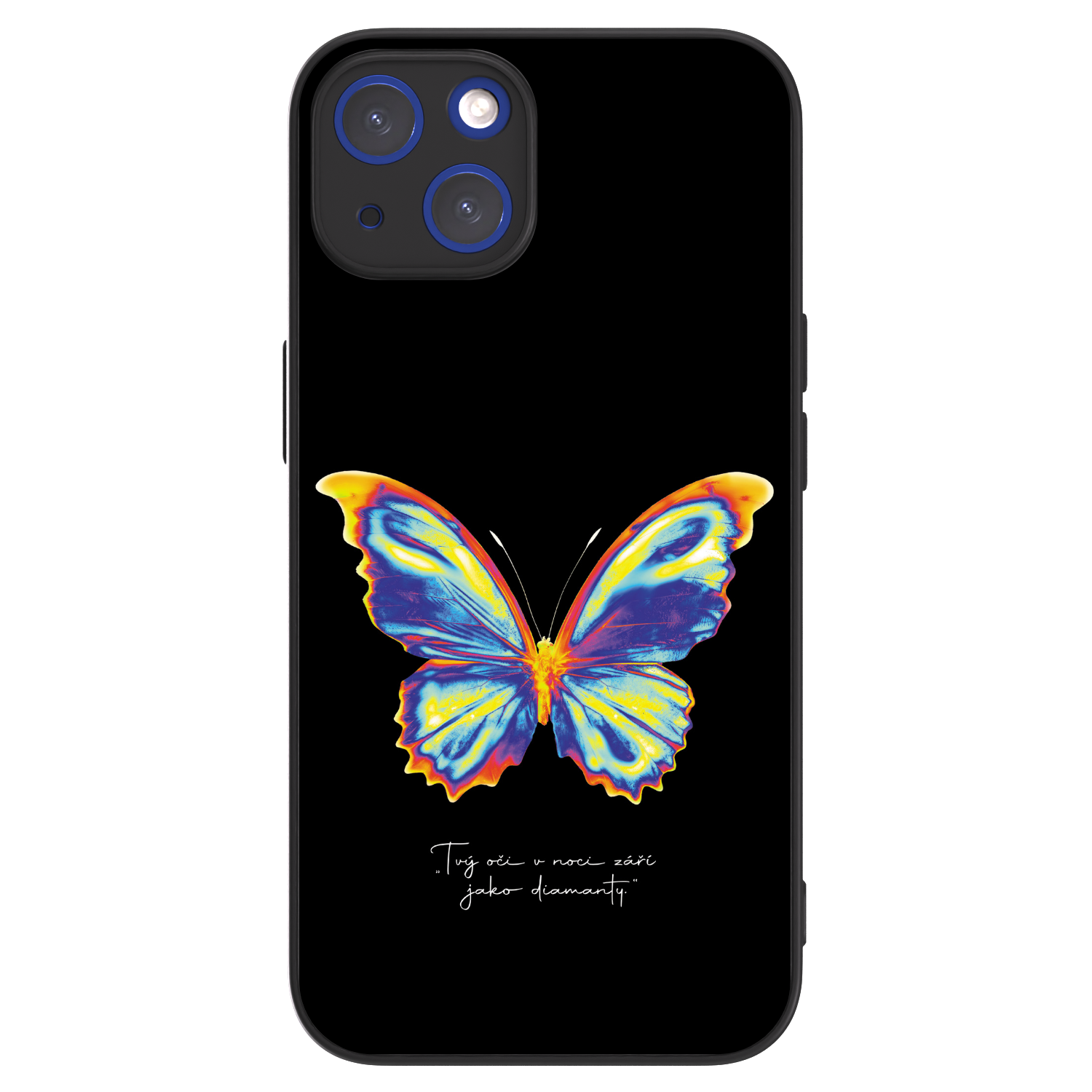 Picasee ULTIMATE CASE MagSafe pro Apple iPhone 14 - Diamanty Black