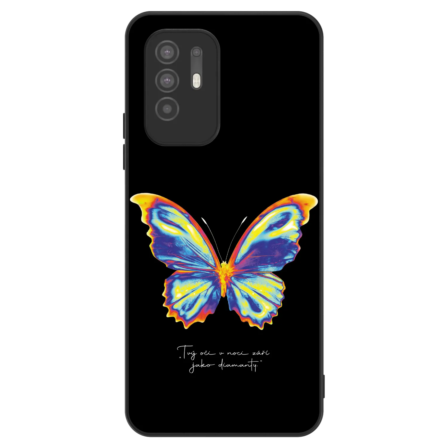 Picasee ULTIMATE CASE για OPPO A94 5G - Diamanty Black