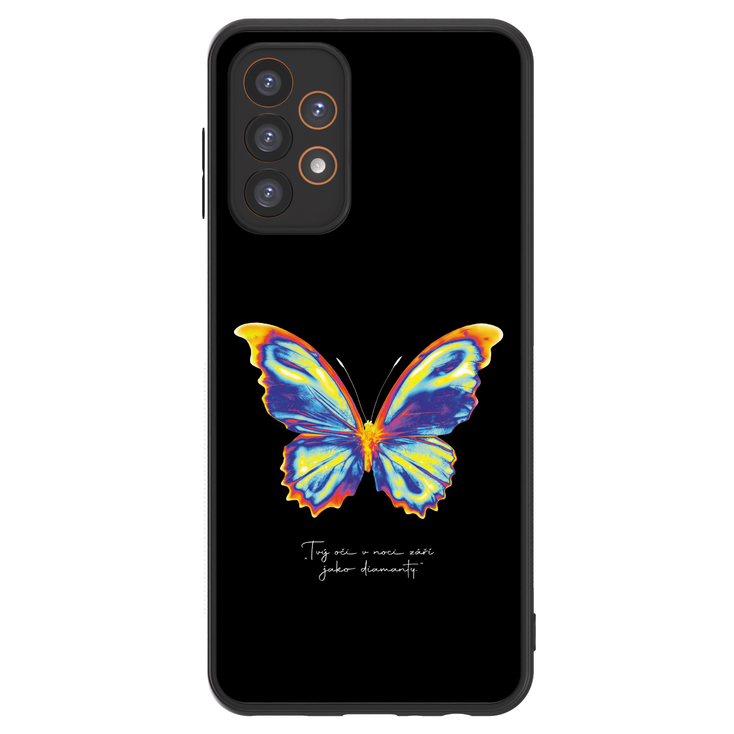 Picasee ULTIMATE CASE για Samsung Galaxy A23 A235F 4G - Diamanty Black