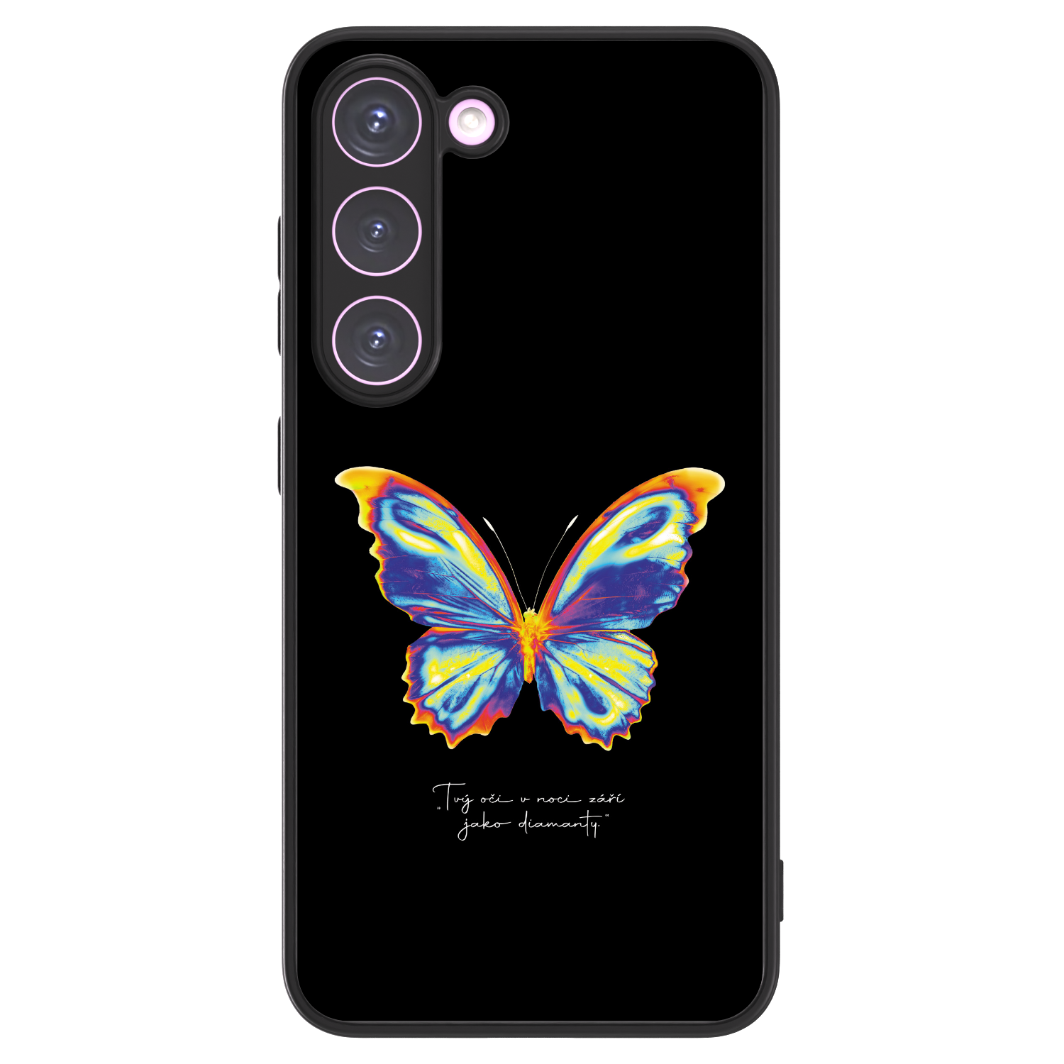 Picasee ULTIMATE CASE για Samsung Galaxy S23 5G - Diamanty Black