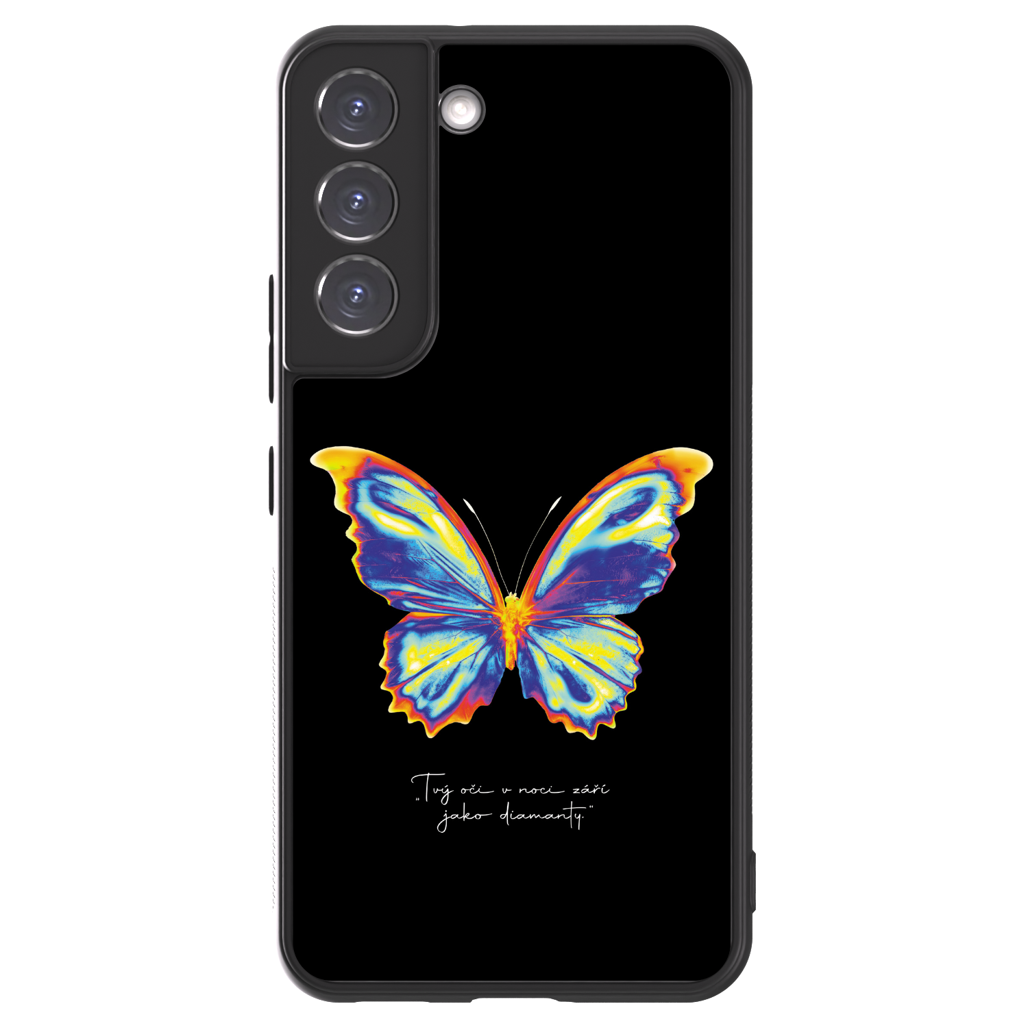 Picasee ULTIMATE CASE PowerShare για Samsung Galaxy S22 5G - Diamanty Black