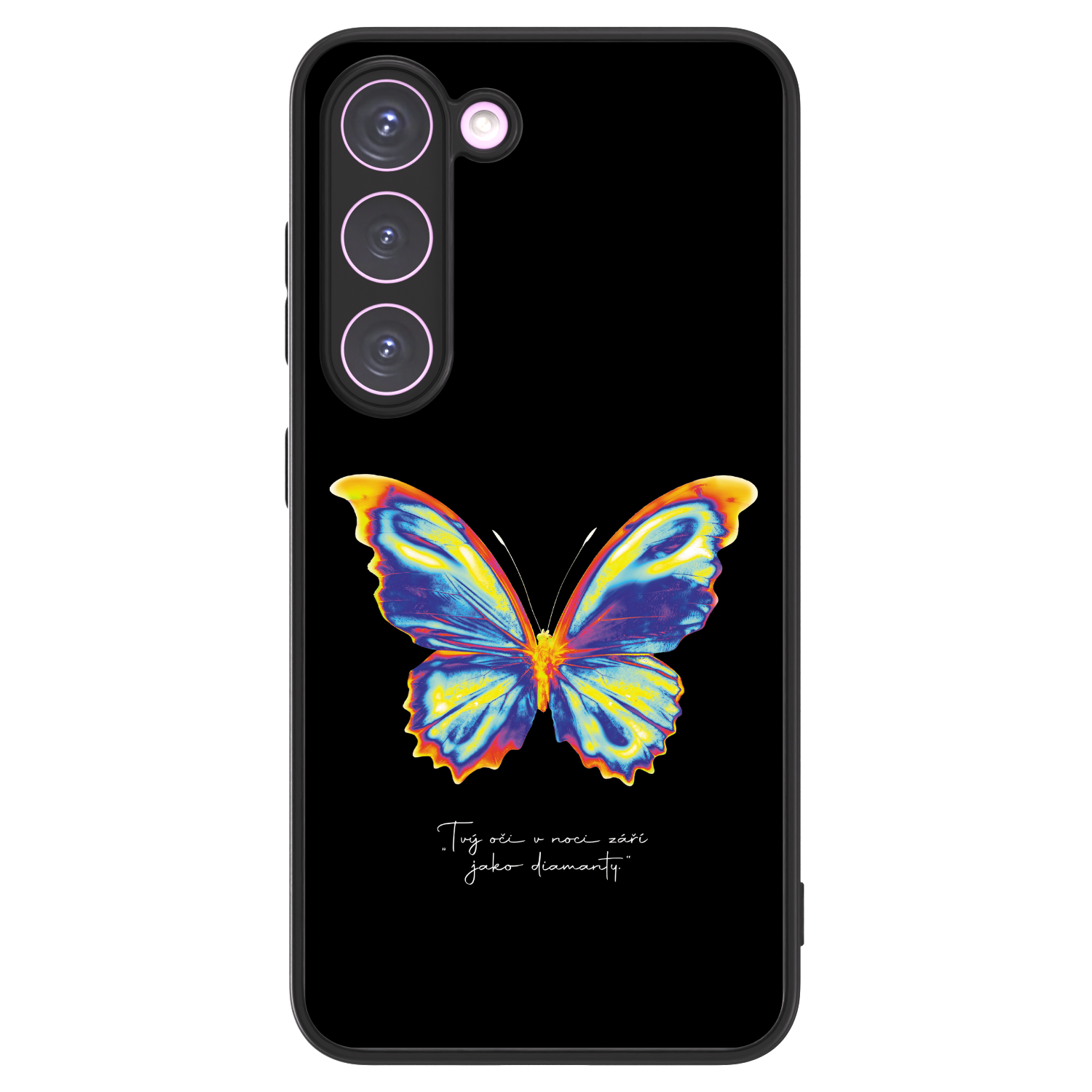 Picasee ULTIMATE CASE PowerShare για Samsung Galaxy S23 5G - Diamanty Black