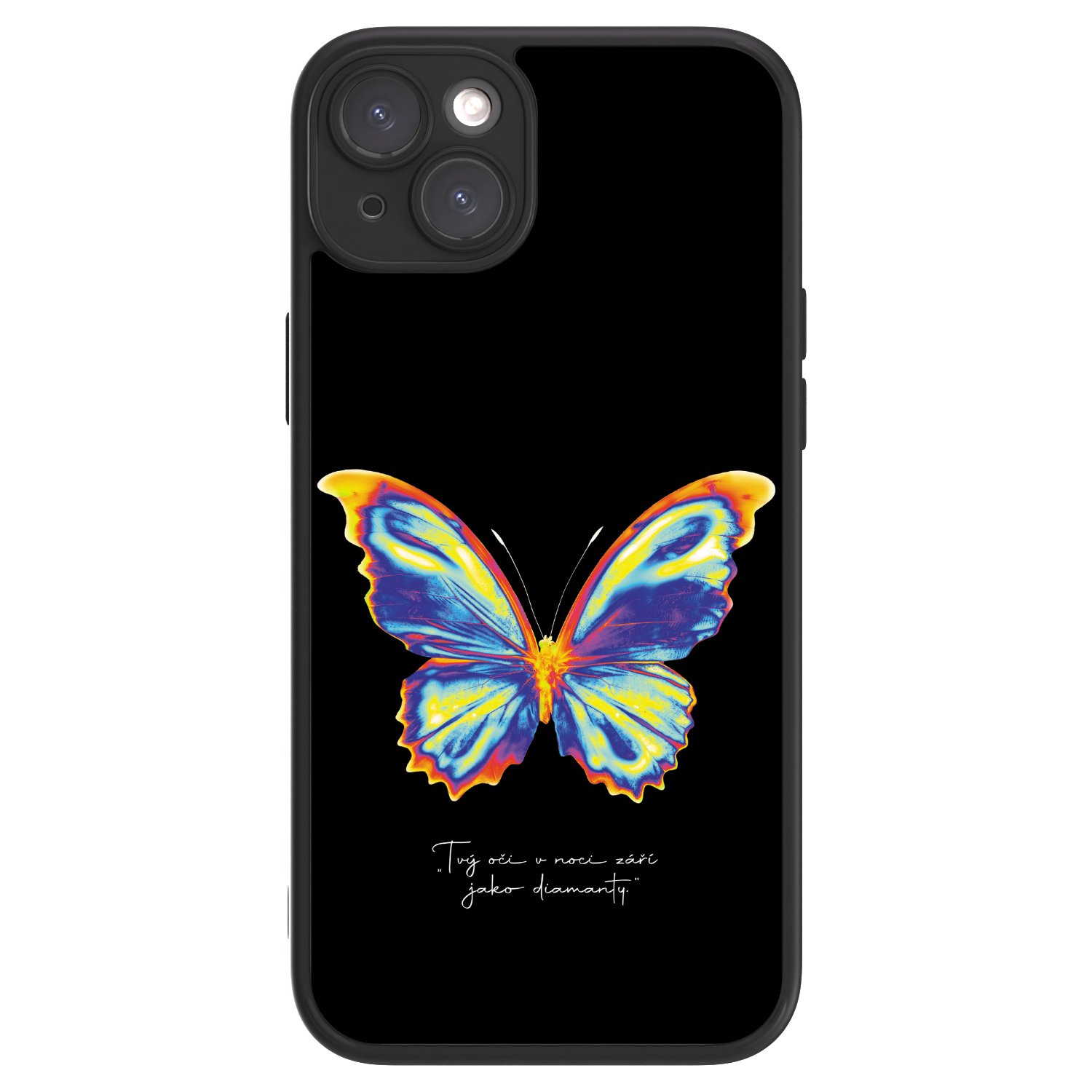 Picasee ULTIMATE CASE MagSafe pro Apple iPhone 15 Plus - Diamanty Black