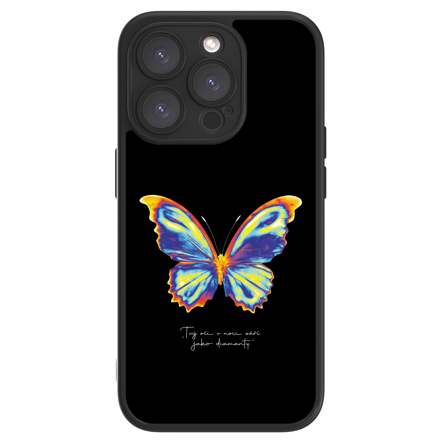 Picasee ULTIMATE CASE για Apple iPhone 15 Pro - Diamanty Black