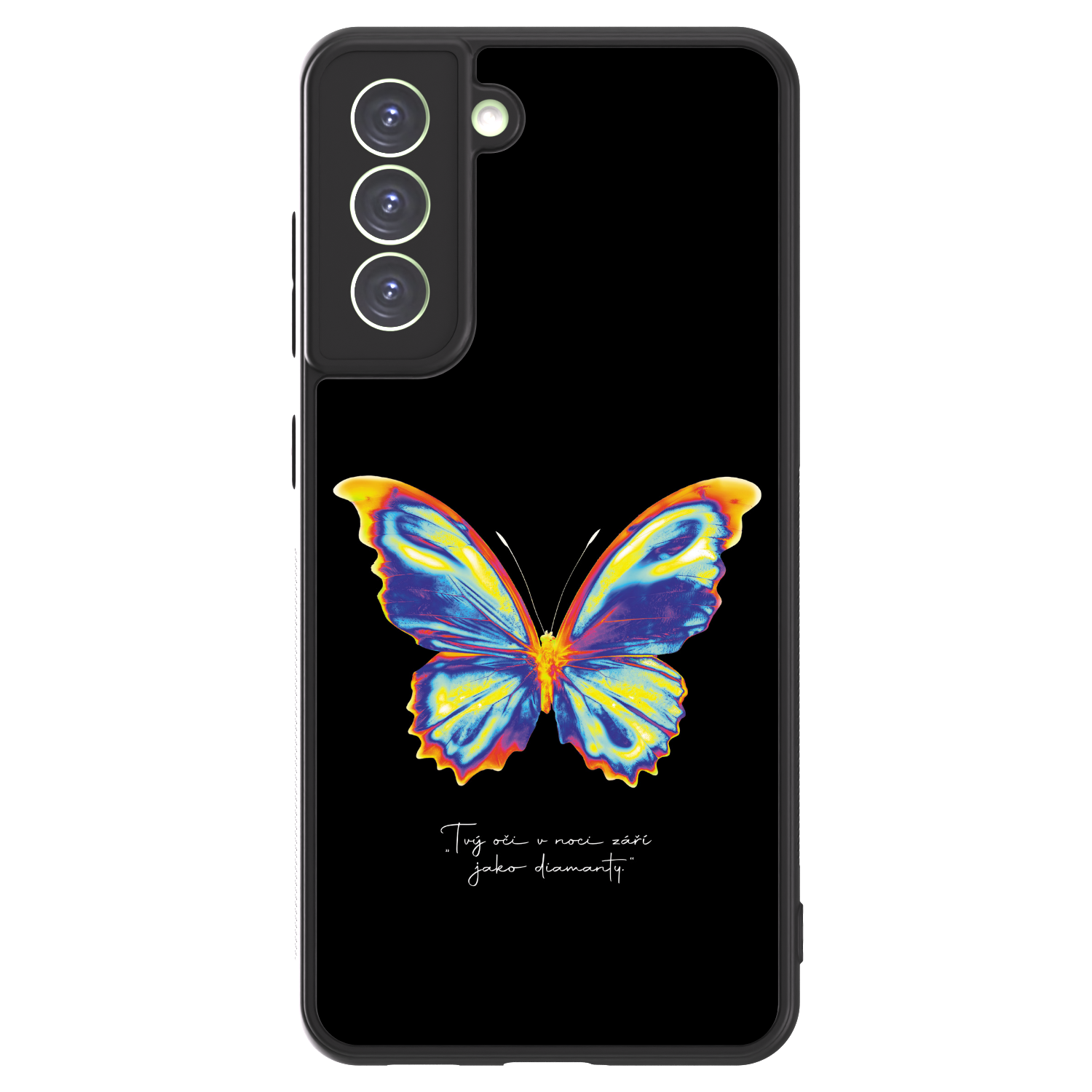 Picasee ULTIMATE CASE PowerShare για Samsung Galaxy S21 FE 5G - Diamanty Black