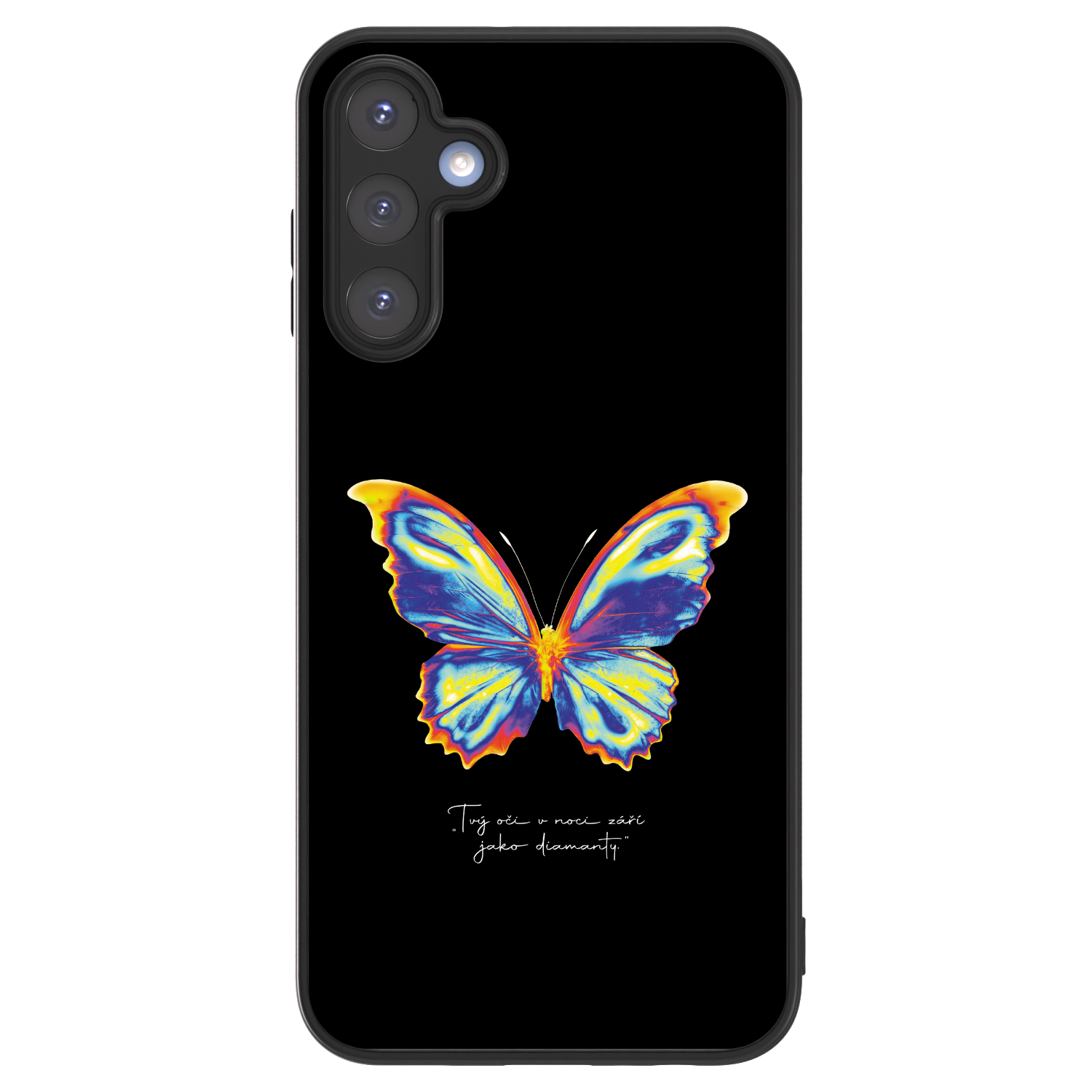 Picasee ULTIMATE CASE για Samsung Galaxy A15 A156B 5G - Diamanty Black