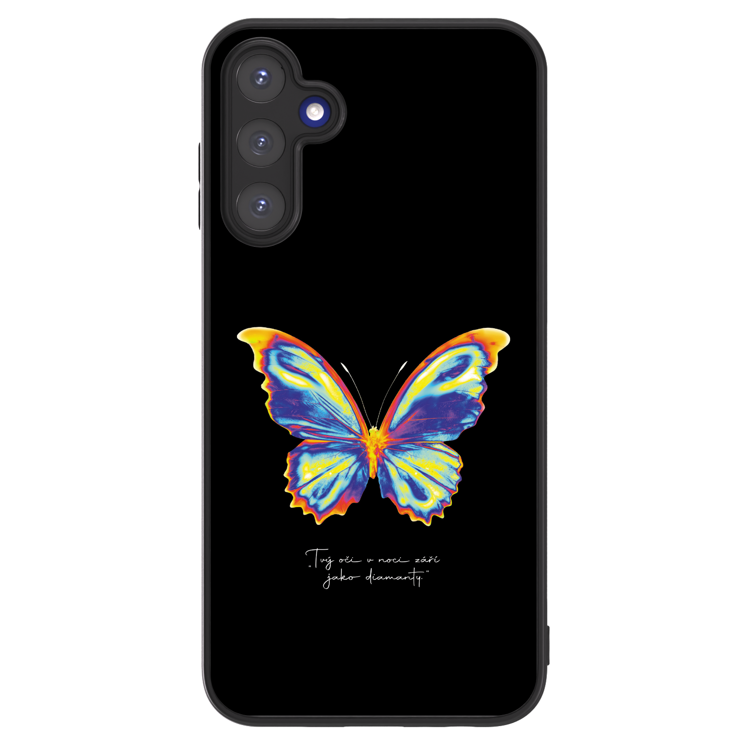 Picasee ULTIMATE CASE για Samsung Galaxy A15 A155F 4G - Diamanty Black