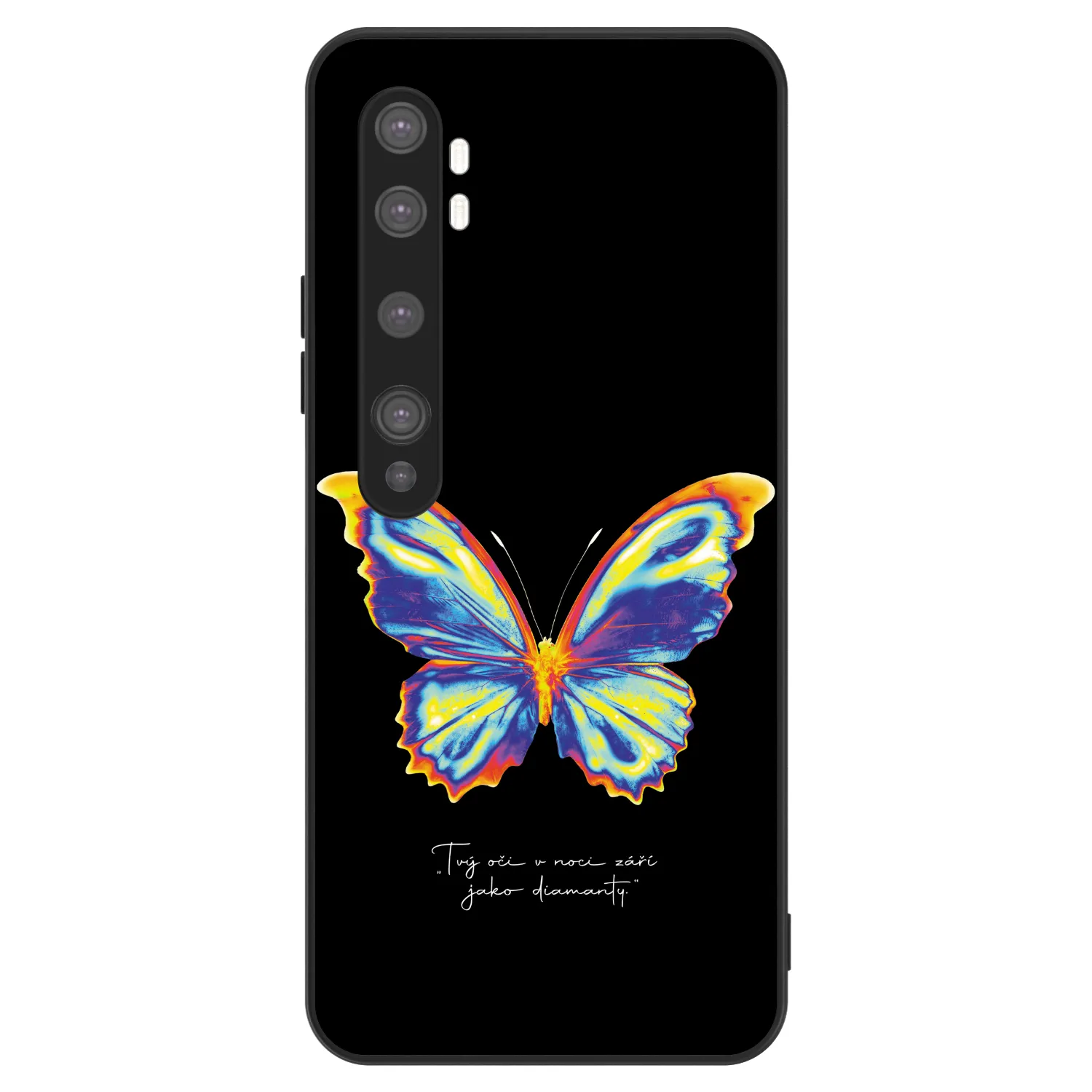 Picasee ULTIMATE CASE για Xiaomi Mi Note 10 (Pro) - Diamanty Black